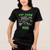 T-shirt En Tri-matière Maman de l'équipe de fosse de Grave Digger de Mons (Recto)