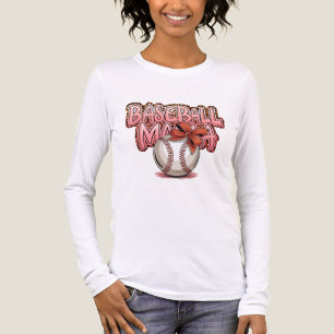T-shirt En Tri-matière Maman du baseball