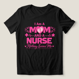 T-shirt En Tri-matière Maman et infirmière
