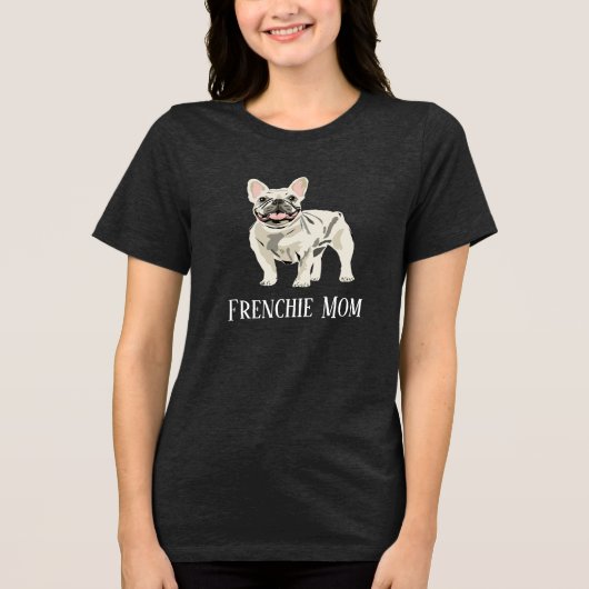 T-shirt En Tri-matière Maman Frenchie (Recto)