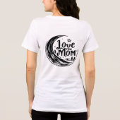 T-shirt En Tri-matière Maman Lune Amour (Verso)