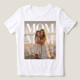 T-shirt En Tri-matière Maman PhotoPop personnalisée