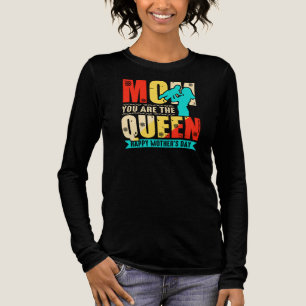 T-shirt En Tri-matière Maman Tu Es La Reine