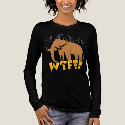 T-shirt En Tri-matière Mammoth WTF (Recto)