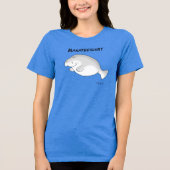 T-shirt En Tri-matière MANATEESHIRT par Sandra Boynton (Recto)