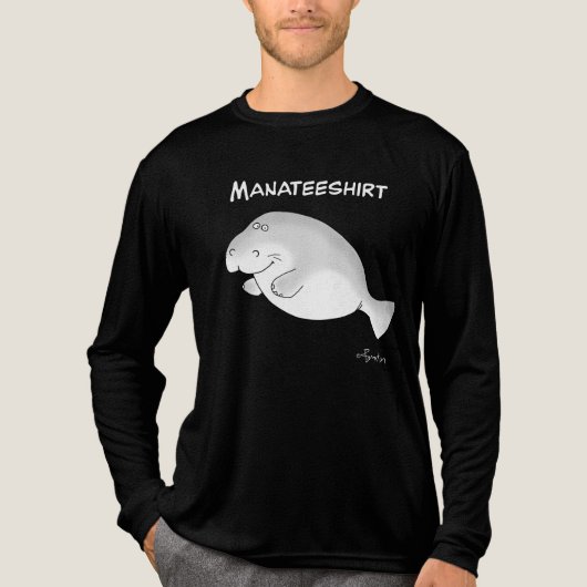 T-shirt En Tri-matière MANATEESHIRT par Sandra Boynton T-Shirt (Recto)