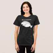 T-shirt En Tri-matière MANATEESHIRT par Sandra Boynton T-Shirt (Recto plein)