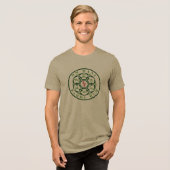 T-shirt En Tri-matière Mandala Mantra (Recto plein)