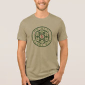 T-shirt En Tri-matière Mandala Mantra (Recto)