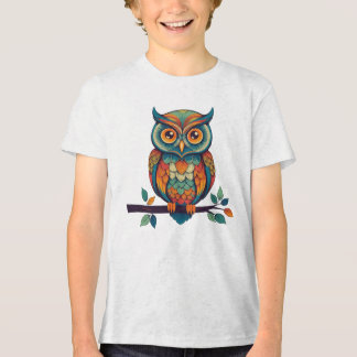 T-shirt En Tri-matière Mandala Owl