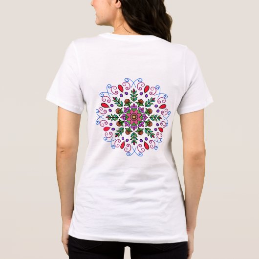 T-shirt En Tri-matière Mandala T-shirt (Verso)