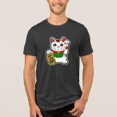 T-shirt En Tri-matière Maneki Neko : Chat chanceux (Recto)