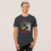 T-shirt En Tri-matière Manipulateur de toutes les choses Sledge Hammer (Recto plein)