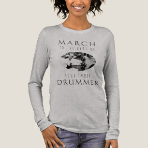T-shirt En Tri-matière "Marchez vers votre batteur intérieur" Black Inspi