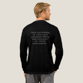 T-shirt En Tri-matière Marcus Aurelius Stoic Quote Sweatshirt (Verso complet)