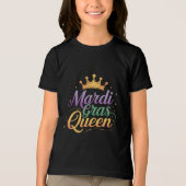 T-shirt En Tri-matière Mardi Gras Queen Parade Costume Party (Recto)