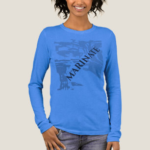 T-shirt En Tri-matière "Marinate" Charcoal Grey Island Imprimer Motif