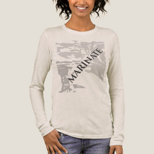T-shirt En Tri-matière "Marinate" Charcoal Grey Island Imprimer Motif