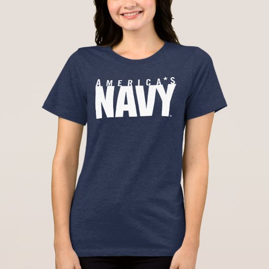 T-shirt En Tri-matière Marine américaine | Marine américaine (Recto)