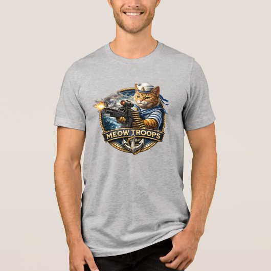 T-shirt En Tri-matière Marines Kitty.  (Recto)