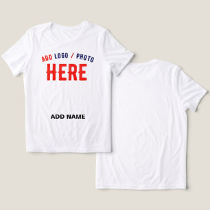 T-SHIRT EN TRI-MATIÈRE MARQUE BLANCHE MODERNE ET PERSONNALISABLE VÉRIFIÉE