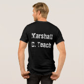 T-shirt En Tri-matière Marshall D. Teach (Verso intégral)