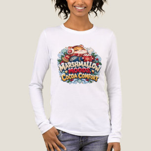 T-shirt En Tri-matière Marshmallow Moods Hamster de Comfort au Cacao