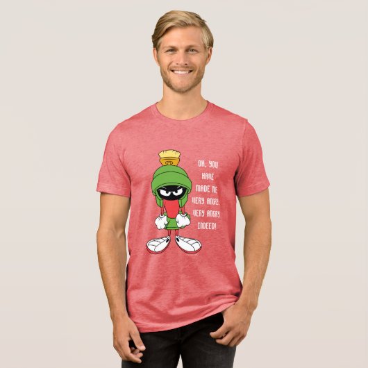 T-SHIRT EN TRI-MATIÈRE MARVIN LE MARTIAN™ (Recto plein)
