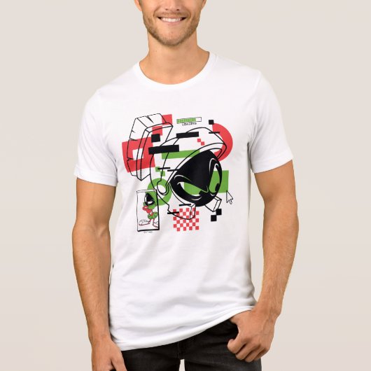 T-shirt En Tri-matière MARVIN THE MARTIAN™ Glitch (Recto)