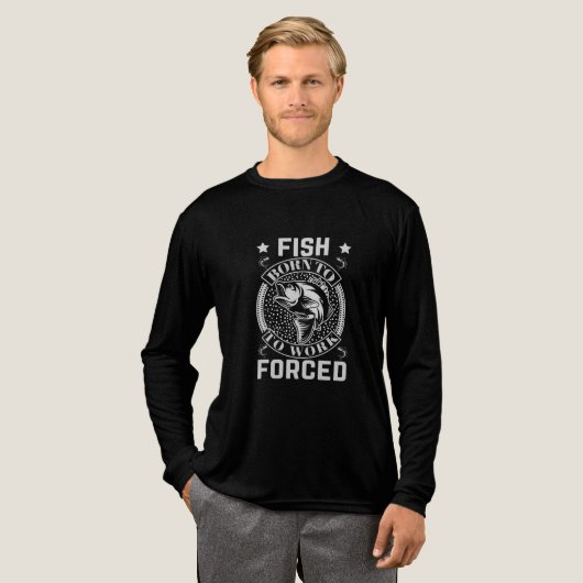 T-shirt En Tri-matière Master Baiter – Funny Fishing Tee (Recto complet)
