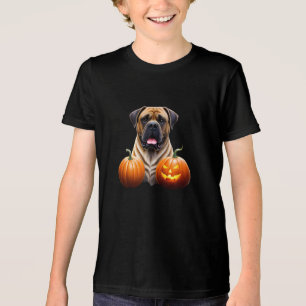 T-shirt En Tri-matière Mastiff Dogue anglais Halloween