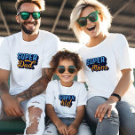 T-shirt En Tri-matière Matching Super Mom & Super Kid Sidekick Mother Kid<br><div class="desc">J'appelle toutes les mamans super-héros et les enfants de choc ! Célébrez votre lien mère-enfant avec nos t-shirts super maman et super enfant sidekick assortis conçus dans un style de bande dessinée captivant police et design. Libérez votre puissance de duo dynamique et conquérez le monde ensemble ! Personnalisez le dos...</div>