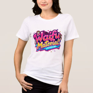 T-shirt En Tri-matière Matériel Waifu