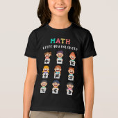 T-shirt En Tri-matière Math keeps you balanced (Recto)