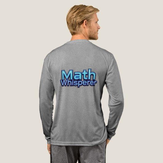 T-shirt En Tri-matière Math Whispere (Verso complet)