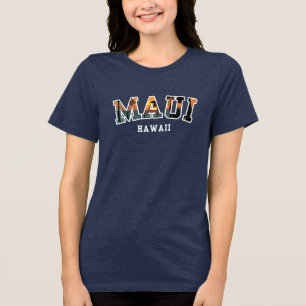 T-SHIRT EN TRI-MATIÈRE MAUI HAWAI'I