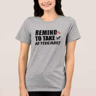 T-shirt En Tri-matière Me Rappeler De Me Présenter