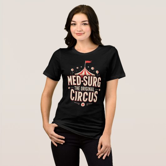 T-shirt En Tri-matière Med-Surg : Le cirque original (Recto plein)