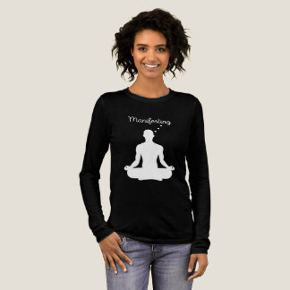 T-shirt En Tri-matière Méditation manifeste Visuel pour les vibrations po