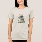 T-shirt En Tri-matière Meditation Rocks Balance Mindfulness Yoga (Recto)