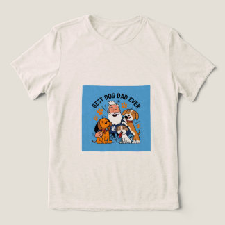 T-shirt En Tri-matière Meilleur Chien Papa Jamais Personnalisé Animal Pho