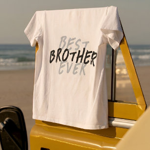 T-shirt En Tri-matière Meilleur Frère de Tous les Temps Moderne Noir et G