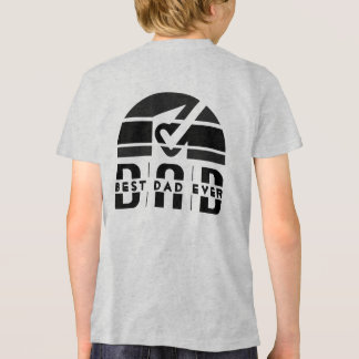 T-shirt En Tri-matière Meilleur Papa Ever : L'Homme, Le Mythe, La Légende