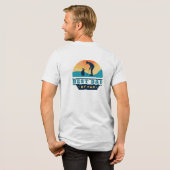 T-shirt En Tri-matière Meilleur papa Golf Lover Personnalisé (Évier)