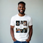 T-shirt En Tri-matière Meilleur papa jamais | Fête des pères 6 Collage ph<br><div class="desc">Célébrez la Fête des pères avec un cadeau qui capture l'essence de l'amour familial et des souvenirs chéris. Notre T-Shirt Collage photo Best Father Ever est doté d'une grille de collage de 6 photos personnalisées, parfaite pour montrer vos photos de famille spéciales et des moments inoubliables avec papa. Le design...</div>