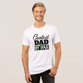 T-shirt En Tri-matière Meilleur papa par Par Shirt - Funny Golf Pun Tee (Recto plein)