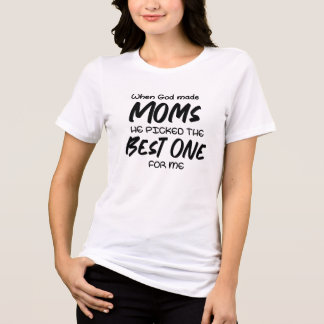 T-shirt En Tri-matière Meilleure idée de cadeau de maman de la part des e