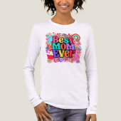 T-shirt En Tri-matière Meilleure Maman Ever (Recto)