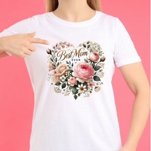 T-shirt En Tri-matière Meilleure maman jamais"
