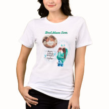 Meilleure Maman Personnalisée Photo de Mère et Fil